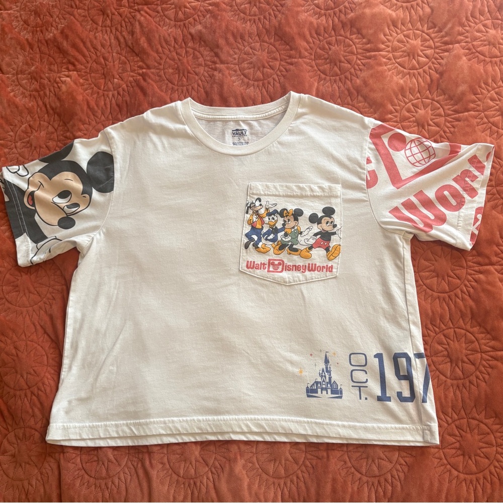 Disney World 50th semi-crop top